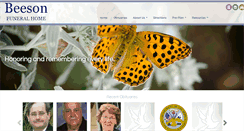 Desktop Screenshot of beesonfuneralhome.com