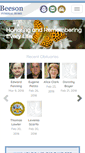 Mobile Screenshot of beesonfuneralhome.com